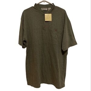 Marquis Gray Short Sleeve Shirt Men’s Size Large NEW